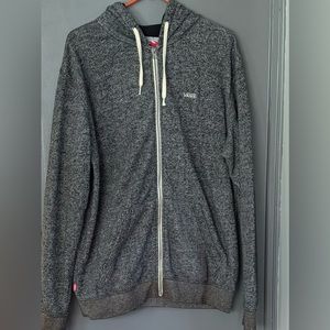 Vans long sleeve zip up jacket. Size L